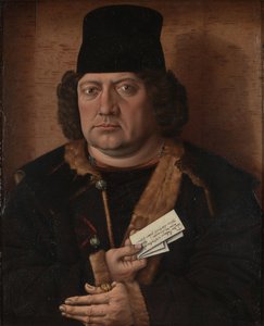 Porträt von Alexander Mornauer, ca. 1464-1488 von Master of The Mornauer Portrait