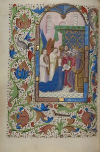 Die Krönung der Jungfrau von Master of Wauquelins Alexander