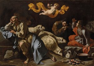 Die Verkündigung an die Hirten von Master of the Annunciation to the Shepherds