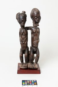 Sitzendes Paar, ca. 1885-99