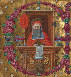 Ausschnitt aus einem Chorbuch von Master of the Birago Hours