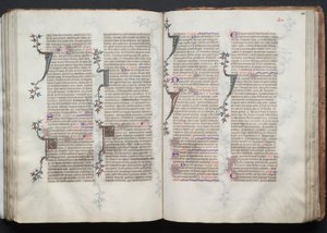 Das Gotha Missale: Fol. 101r, Text von Master of the Boqueteaux