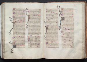 Das Gotha Missale: Fol. 106r, Text, ca. 1375