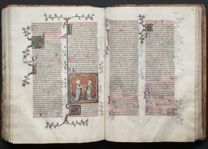 Das Gotha Missale: Fol. 115r, Text, ca. 1375