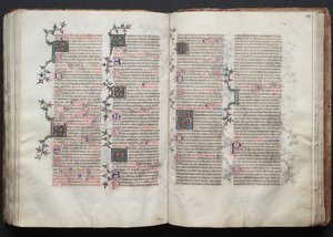 Das Gotha Missale: Fol. 121r, Text, ca. 1375