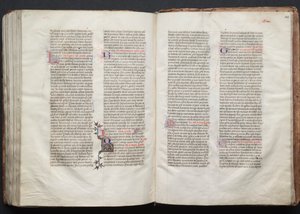 Das Gotha-Missale: Fol. 148r, Text, ca. 1375 von Master of the Boqueteaux