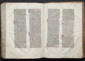 Das Gotha-Missale: Fol. 154v, Text, ca. 1375