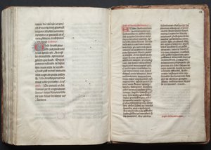 Das Gotha Missale: Fol. 162v, Text, ca. 1375