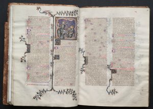 Das Gotha Missale: Fol. 18r, Text, ca. 1375
