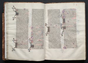 Das Gotha Missale: Fol. 26r, Text von Master of the Boqueteaux