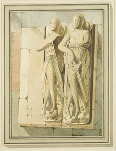 Figuren von zwei Rittern, 