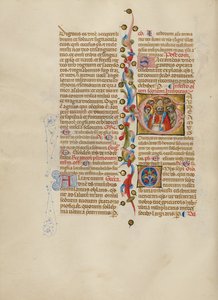 Initiale G: Allerheiligen von Master of the Brussels Initials