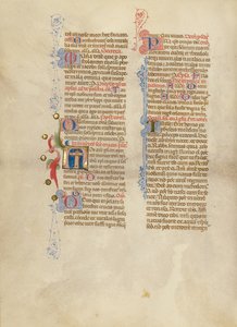 Initiale N: Das Kreuz