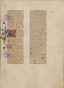 Initiale O: Heiliger Laurentius