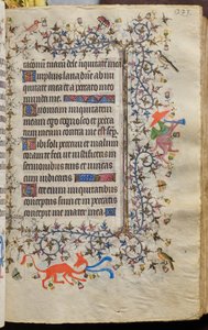 Stundenbuch von Karl dem Edlen, König von Navarra (1361-1425): fol. 112r, Text von Master of the Brussels Initials and Associates