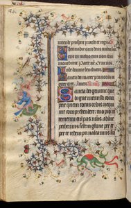 Stundenbuch von Karl dem Edlen, König von Navarra (1361-1425): fol. 42v, Text
