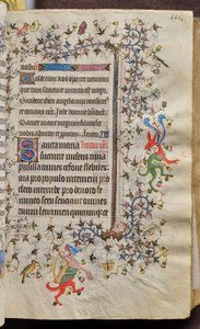 Stundenbuch von Karl dem Edlen, König von Navarra (1361-1425): fol. 51r, Text von Master of the Brussels Initials and Associates