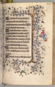 Stundenbuch von Karl dem Edlen, König von Navarra 1361-1425: fol. 224r, Text, um 1405 von Master of the Brussels Initials and Associates