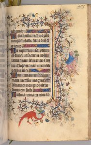 Stundenbuch von Karl dem Edlen, König von Navarra 1361-1425: fol. 231r, Text, ca. 1405