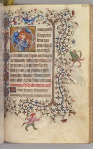 Stundenbuch von Charles dem Edlen, König von Navarra 1361-1425, fol. 274r, St. Stephan, um 1405