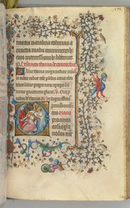 Stundenbuch von Karl dem Edlen, König von Navarra 1361-1425, fol. 282r, St. Thomas à Becket, ca. 1405