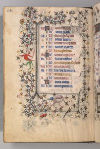 Stundenbuch von Karl dem Edlen, König von Navarra 1361-1425: fol. 7v, Juli, um 1405