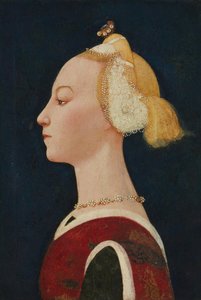 Porträt einer Frau, wahrscheinlich 1450er Jahre