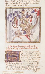 Ms 622 fol.9v Kadmos, Gründer von Theben, aus 