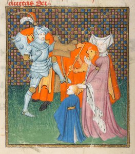 Detail von Hector und Andromache, aus 