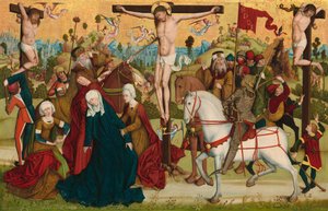 Kalvarienberg von Master of the Death of Saint