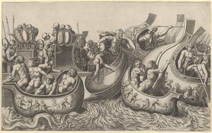 Speculum Romanae Magnificentiae: Seeschlacht, 16. Jahrhundert