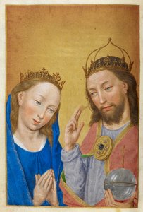 Christus und die Jungfrau Maria
