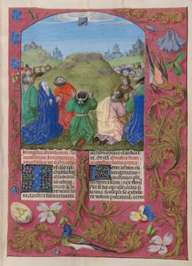 Temporale (2. Teil: vom Ostersonntag bis zum Sonntag vor Advent). Die Himmelfahrt Christi (Himmelfahrtstag) von Master of the Dresden Prayer Books