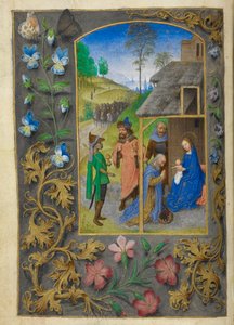 Die Anbetung der Könige von Master of the Dresden Prayer Books