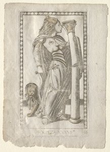 Stärke (aus der Tarocchi-Serie B: Kosmische Prinzipien & Tugenden, #36) von Master of the E Series Tarocchi