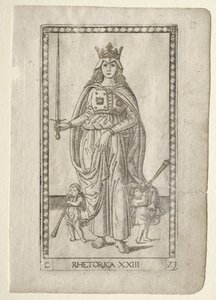 Rhetorik (aus der Tarocchi-Serie C: Freie Künste, #23) von Master of the E Series Tarocchi