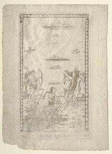 Venus aus den Tarocchi, Serie A: Firmamente des Universums, #43 von Master of the E Series Tarocchi