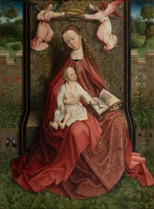 Madonna von Engeln gekrönt