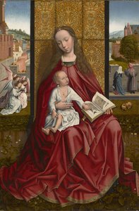 Die Jungfrau und das Kind auf dem Thron, ca. 1500
