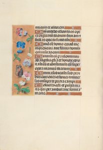 Stundenbuch der Königin Isabella der Katholischen, Königin von Spanien: Fol. 100v von Master of the First Prayerbook of Maximillian