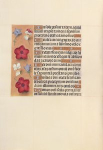 Stundenbuch von Königin Isabella der Katholischen, Königin von Spanien: Fol. 101v von Master of the First Prayerbook of Maximillian