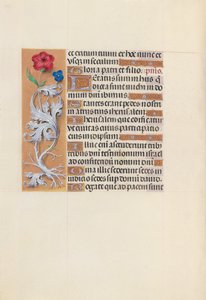 Stunden der Königin Isabella der Katholischen, Königin von Spanien: Fol. 133v, um 1500 von Master of the First Prayerbook of Maximillian