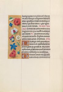 Stundenbuch der Königin Isabella der Katholischen, Königin von Spanien: Fol. 152v, ca. 1500 von Master of the First Prayerbook of Maximillian
