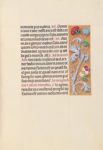 Stundenbuch der Königin Isabella der Katholischen, Königin von Spanien: Fol. 166r, um 1500 von Master of the First Prayerbook of Maximillian
