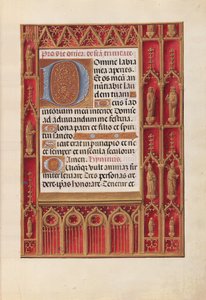 Stundenbuch der Königin Isabella der Katholischen, Königin von Spanien: Fol. 18r von Master of the First Prayerbook of Maximillian
