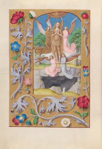 Stundenbuch der Königin Isabella der Katholischen, Königin von Spanien: Fol. 193v, St. Maria Magdalena, um 1500