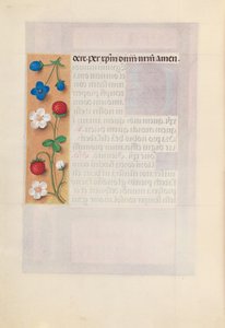 Stundenbuch der Königin Isabella der Katholischen, Königin von Spanien: Fol. 198v, um 1500 von Master of the First Prayerbook of Maximillian