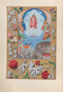 Stundenbuch der Königin Isabella die Katholische, Königin von Spanien: Fol. 199v, Jüngstes Gericht, ca. 1500