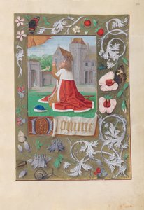 Stundenbuch der Königin Isabella die Katholische, Königin von Spanien: Fol. 200r, David, ca. 1500 von Master of the First Prayerbook of Maximillian