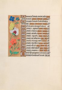 Stundenbuch der Königin Isabella der Katholischen, Königin von Spanien: Fol. 212v, ca. 1500 von Master of the First Prayerbook of Maximillian